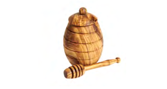 Honey Jar with a Dipper